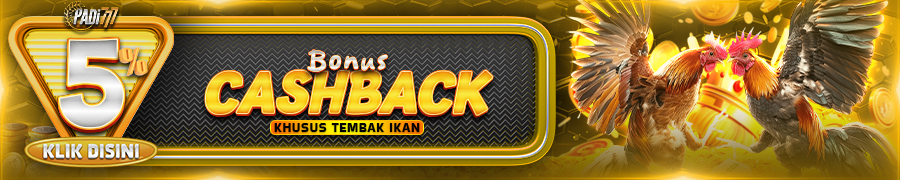 Cashback Tembak Ikan 5%